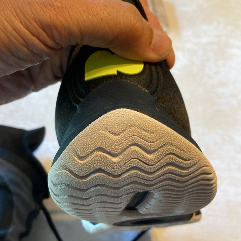 Nike Tennis Naomi Osaka Black and Neon Yellow Tennis Shoes - Picture 9 of 13